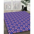 thumbnail image 2 of Ahgly Company Indoor Rectangle Patterned Tyrian Purple Area Rugs, 3' x 5', 2 of 6