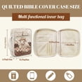 thumbnail image 7 of ZUXONGSY Rose Sheep Cross Print Bible Cover Case for Women Quilted Bible Protector Large ChuZU Bag with Pen Holder Carrying Book Case for Religious, 7 of 7