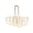 Gold-S, variant on Beverage Bottle Rack with Handle, 12-Hole Metal Bottle for Kitchen, Outdoor Dining and Group Gatherings