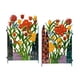 thumbnail image 1 of Patio Fence,protector fence balcony hedge green leaves flower,garden edging border garden fence ,garden fence border edging border fence,garden wooden trellises with vivid, 1 of 9