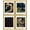 Kandinsky Set 3, variant on Picasso Wall Art 4 Panels,Pablo Picasso Print,Abstract Painting,Contemporary Art,Pablo Picasso Poster,Picasso Framed Art For Wall Decor