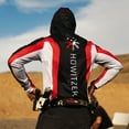 thumbnail image 4 of Howitzer Men's Performance Hoodie Pullover Red&nbsp;White&nbsp;and&nbsp;True, 4 of 9
