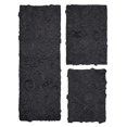 thumbnail image 2 of Home Weavers Modesto Bath Rug 100% Cotton Non-Slip Bathroom Rug Set Machine Washable Bathroom Rug-17"x24", Bath Rug- 21"x34", Runner- 21"x54", Gray Color 3 Piece Bath Carpet set, 2 of 9