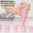 thumbnail image 2 of Piping Bags, 100pcs Disposable Small Piping Bags 12 inch, Mini Piping Bags, Pastry Piping Bags for Cream Frosting, Icing Bags for Cake and Dessert Decorations, 2 of 7