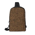 thumbnail image 2 of Rocae Leopard for Lightweight Chest Bag Dual Pocket, Waterproof Crossbody Sling Bag for Men and Women, 2 of 8