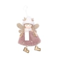 thumbnail image 2 of Colgante de peluche Navidad Ángel Colgantes Decoraciones De Navidad Decoración Para El Hogar Regalos Para Niños Rosa Rosado Magideal Colgante de peluche, 2 of 7