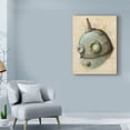 thumbnail image 3 of Trademark Fine Art 'Robot Painting' Canvas Art by Michael Murdock, 3 of 3