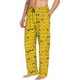 thumbnail image 6 of Logiee Funny Ducks Print Pajama Pants for Men,Men’s Pajama Bottoms,Mens PJ Pants with Pockets & Button Fly-Small, 6 of 6