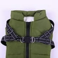 thumbnail image 5 of Warm Dog Jacket, Snowproof Windproof Waterproof Dog Winter Coat for Cold Weather - Soft Fleece Lining and Warm Thick Padded Dog Snow Coat for Puppy Small Medium Large Dogs, 5 of 8
