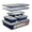 Royal Blue, variant on Bakken- Swiss Kitchen Baking Pan Set - Nonstick White Marble Coating, Commercial Grade Carbon Steel, Baking Kitchen Essentials, Oven Safe Tray (Up To 450° F), Set of 6
