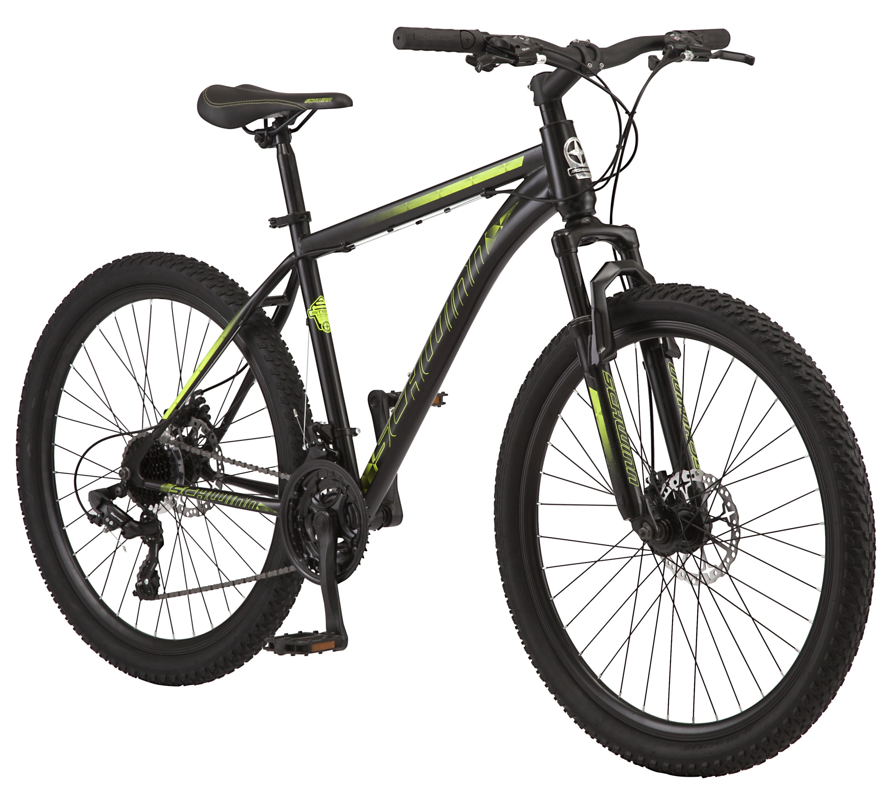 Schwinn Sidewinder Mountain Bike, 26-inch Wheels, 21 Speeds, Mens Style, Black