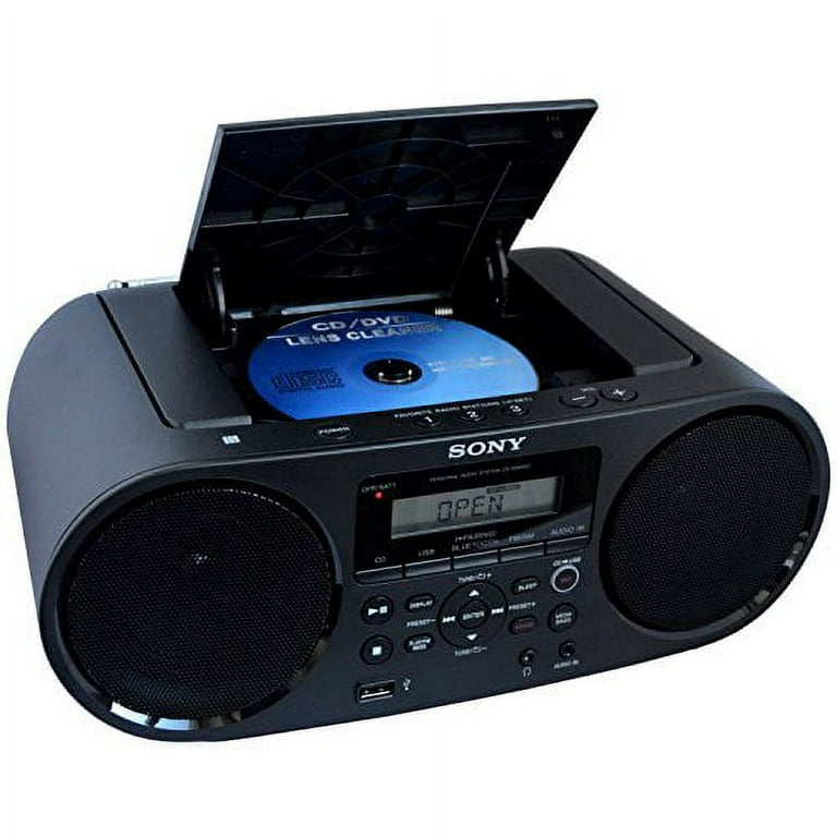 Sony Bluetooth NFC CD Player MP3 Boombox Combo Portable Mega Bass Stereo|  for Home Radio Use