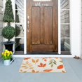 thumbnail image 5 of Yayeee Doormat for Indoor Entrance 32" x 20" Non Slippery Floor Rug, Beige Autumn Leaves, 5 of 8