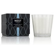NEST Fragrances 3-Wick Candle- Ocean Mist & Sea Salt , 21.2 oz