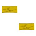 thumbnail image 2 of Diadema de ganchillo Minnieouse con estampado de leopardo Cúrcuma 2piezas, 2 of 6