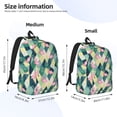 thumbnail image 3 of Lsque Flamingo Pattern Canvas Daypack, Durable Backpack, High-quality Versatile Backpack,Vintage Compact Backpack-Small, 3 of 6