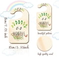 thumbnail image 2 of 10PCS Wood Baby Wardrobe Dividers Flower Design from Newborn to 24 Month Hanger Seperaters Baby Closet Organizers Nursery Infant, 2 of 6