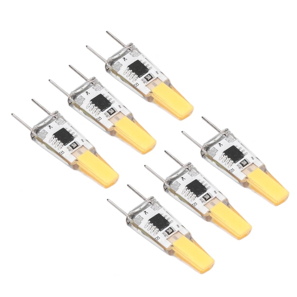 Bombilla regulable, 6 bombillas LED G8, bombillas LED, bombillas LED, claridad notable
