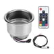 thumbnail image 2 of RGB tazas de material acero inoxidable soporte para botellas soporte para portabotellas interiores 12V 3W w/ 14 led lámpara para, 2 of 7