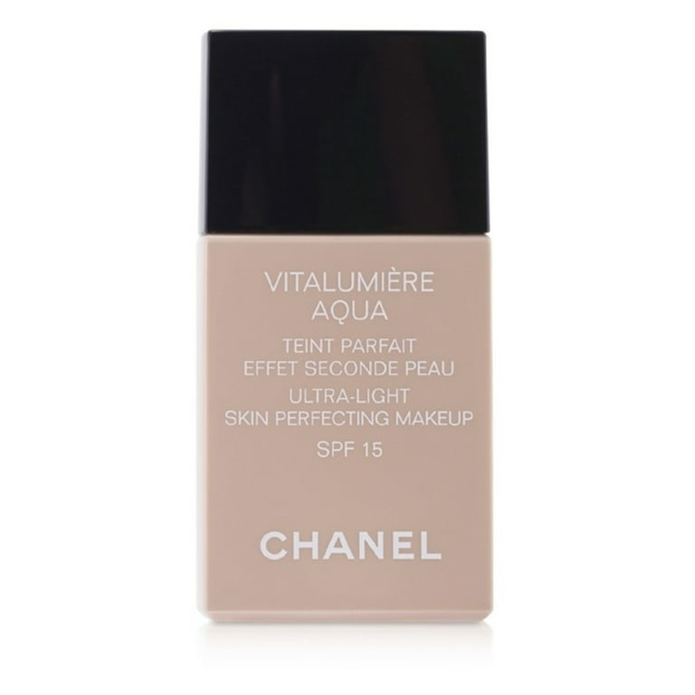 Hilse Kælder ebbe tidevand Chanel Vitalumiere Aqua Ultra-Light Skin Perfecting Makeup SPF 15 - #20  Beige 30 ml / 1 oz - Walmart.com
