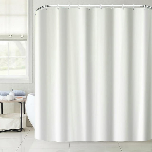 Fabric Shower Curtains for Bathroom Shower Curtain, Design and Polyester, Quick-Drying, Weighted Hem, Short Shower Curtains Set for Bathroom, Durable and Washable