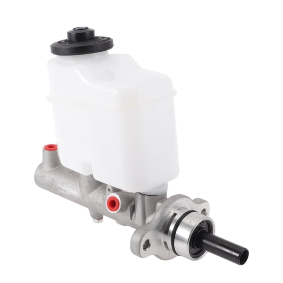 Unique Bargains Brake Master Cylinder With Reservoir No.4720133370 for Toyota Camry 2001-2006 Hydraulic Master Cylinder Silver Tone,White Aluminum Alloy,Plastic 1 Pc