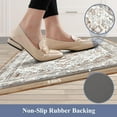 thumbnail image 5 of HEBE Cushioned Kitchen Rug Sets of 2 Anti Fatigue Kitchen Rugs and Mats Waterproof Kitchen Mats for Floor Non Slip Comfort Standing Mat Runner for Kitchen,Home Office,Sink,Laundry, 5 of 6