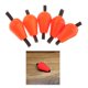 thumbnail image 2 of Juego de 5 indicadores de impacto de flotador de espuma de alta visibilidad Indicador de impacto de espuma de gota de agua accesorios de pesca con - Naranja Sunnimix Indicadores de huelga de pesca con mosca, 2 of 6