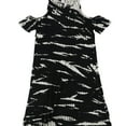 thumbnail image 2 of Bar Iii Womens Printed Cold-Shoulder Bodycon Dress, 2 of 3
