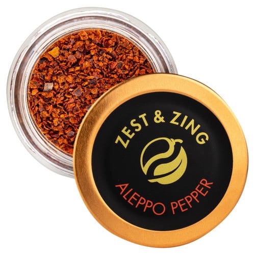 Zest & Zing Aleppo Pepper Flakes 18g, British Import (Pack of 2)