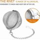 thumbnail image 4 of 2Pcs Stainless Steel Mesh Tea Ball 2.1 Inch Tea Infuser Strainers Tea Strainer Filters Tea Gap Diffuser for Tea, 4 of 5