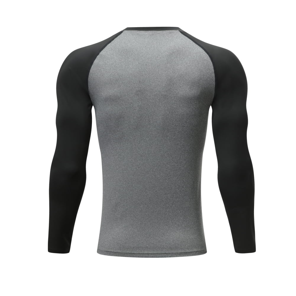 Men Women UPF 50+ Long Sleeve Compression Shirts Athletic Workout Shirt  T-shirt