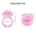 thumbnail image 3 of Porte-colle Intelligent pour Extensions de Cils, Gobelets de Colle Faciles à Attiser pour les Cils de Volume, Rose, 3 of 5