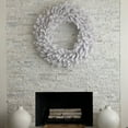 thumbnail image 4 of Northlight Snow White Pine Artificial Christmas Wreath - 48" - Unlit, 4 of 5