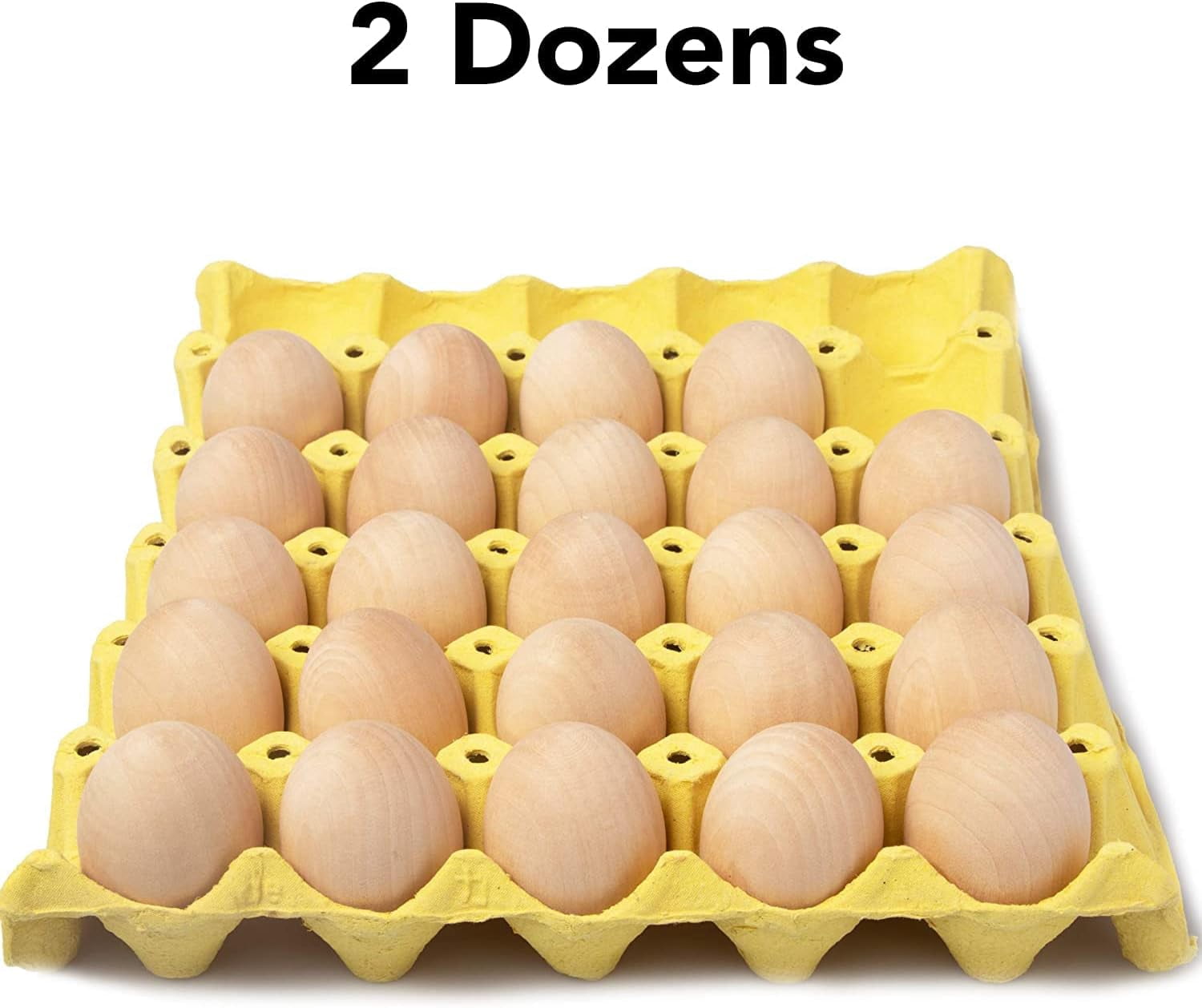 25 Piece Pink Craft Heat Gun With 24 White Wooden Egg Set For Painting