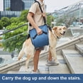 thumbnail image 3 of (XL, Azul) Arnés de transporte para perros, mochila de emergencia para mascotas, arnés de elevación para perros para cortar uñas, lesiones articulares, 3 of 5