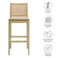 thumbnail image 2 of Modway Ovard Bar Stool in Natural, 2 of 9