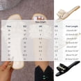 thumbnail image 3 of Ytobaz Slide Sandals for women Ruffle Pearl Faux Leather Slides Open Toe Flat Sandals Dressy Party Wedding Vacation Travel Daily Footwear, 3 of 9