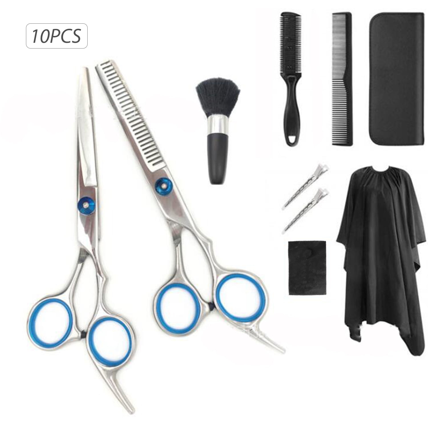 barber scissors and comb set