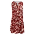 thumbnail image 5 of TJAZFJPA Robes d'Hiver Femmes Femmes Élégantes Col Rond Robe Débardeur Robe Décontractée à Imprimé Floral Robes d'Invitée de Mariage pour Femmes Robe de Soirée Noire Femmes, 5 of 5