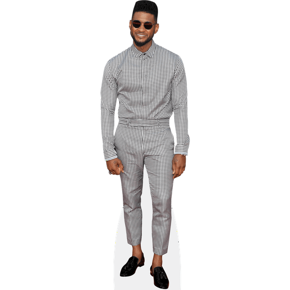 Usher (BW Outfit) Lifesize Cardboard Cutout Standee