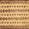 thumbnail image 1 of Ahgly Company Indoor Square Abstract Brown Contemporary Area Rugs, 7' Square, 1 of 4