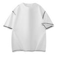thumbnail image 4 of Men's Trend Short Sleeve T Shirt Casual Comfort Fit Breathable Summer Tee for Daily Wear Mens Basic Tee Shirts Summer Vintage T Shirts, 4 of 9