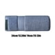 thumbnail image 3 of Set de toallas de baño premium - 100% algodón, ultra suave y absorbente - 29x13 pulgadas - gris oscuro, gris claro, azul oscuro, azul claro, beige, 3 of 6