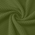 thumbnail image 4 of Namayuj Men's Cotton Waffle Knit Color Block Corduroy Collar Half Zip Polo Sweatshirts Weekend Shopping Coffee Meet Daily OutfitS, 4 of 6
