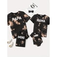 thumbnail image 2 of Camiseta De Manga Corta A Juego Con La Familia Y Estampado De Letras En Toda La Prenda, Mameluco, Papá Y Yo, Ropa A Juego Para Bebés, Mamá, Papá, Niñas Y Niños, 2 of 4
