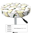thumbnail image 4 of Easygdp Mallard Ducks Print Easy To Install Bar Stool Covers&Stool Covers Round&Elastic Stool Cover, Barstool Covers,Washable&Bottom With Elastic Edge-12 inch, 4 of 7