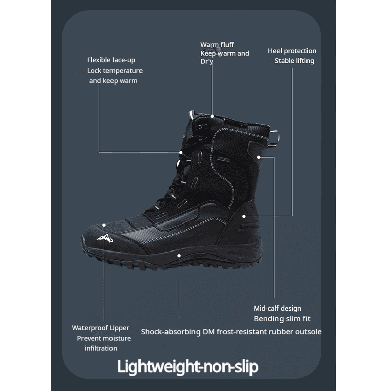 Rockmark men’s winter climbing boots ROCKMARK Men main image 3