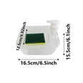 thumbnail image 2 of Washing Soap Dispenser Bowl 2 In 1 Dish Soap Dispenser And Sponge Holder For Kitchen Push Type Dishwashing Soap Dispenser Space Saving Hand Soap Dispenser Manual For Bathro Laundry Softener Dispenser, 2 of 8