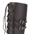 thumbnail image 5 of GERsome Women's Over The Knee Boot Fashion Flat Heel Boots Round Toe Buckles Riding Booties, 5 of 5